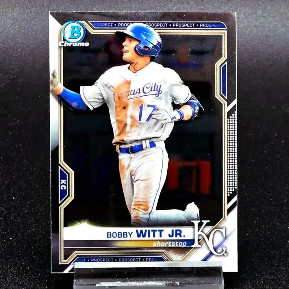 Bobby Witt Jr. Global Icons Bowman Chrome Mojo Kansas City Royals Star